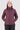 Nordkette Merino Insulation Hood - Wine