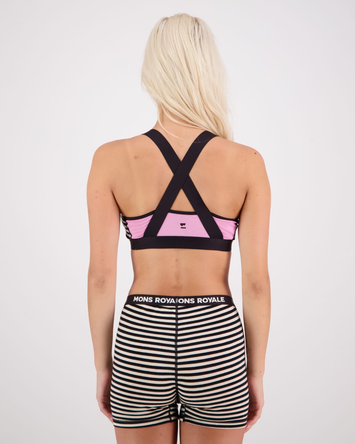 Stella X-Back Bra - Pink Stripe