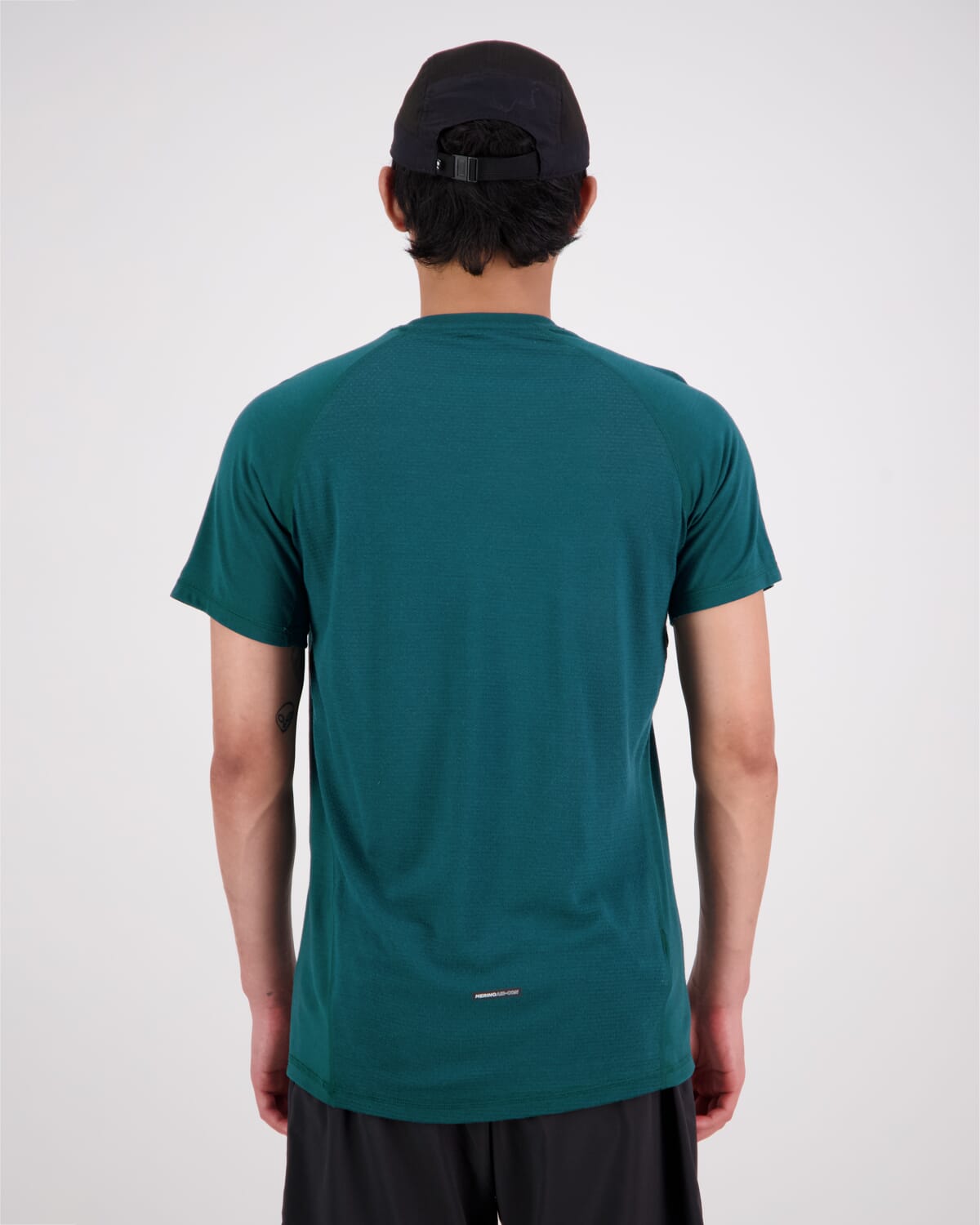 Temple Merino Air-Con T-Shirt - Evergreen
