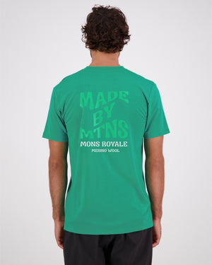 Icon Merino Air-Con T-Shirt - Pop Green