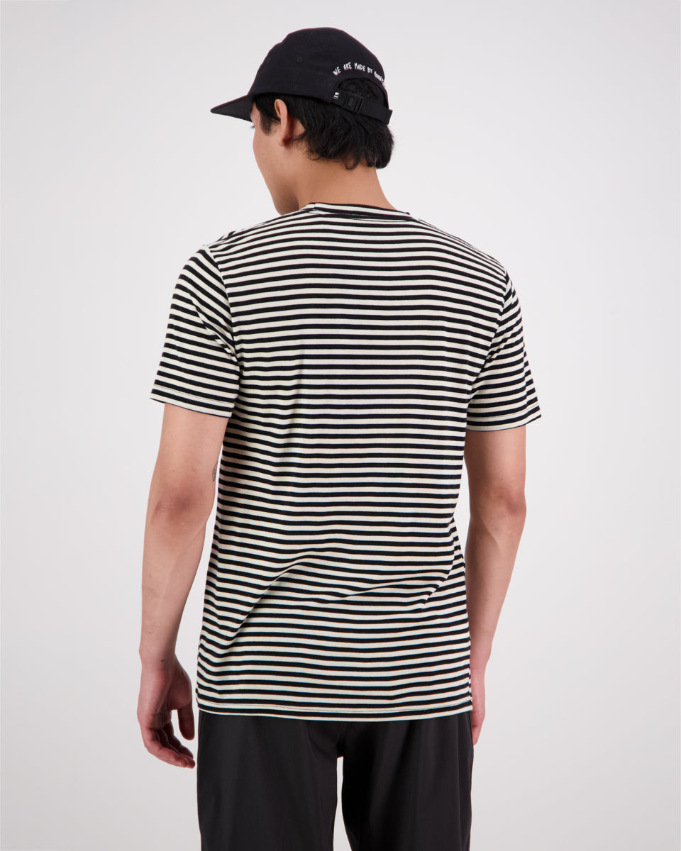 Icon Merino Air-Con T-Shirt - Stripe
