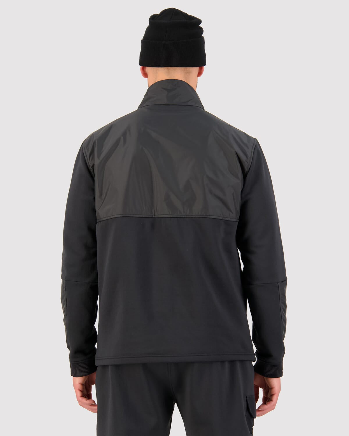 Decade Merino Fleece Pullover - Black