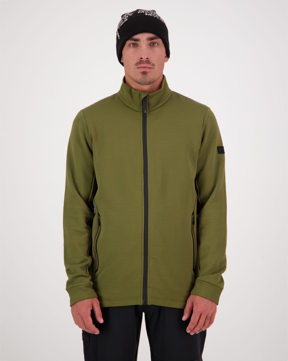 Arcadia Merino Fleece Jacket - Dark Olive