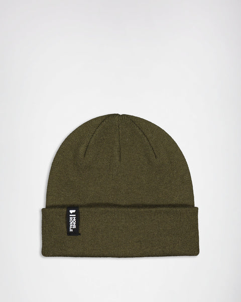McCloud Merino Beanie - Dark Olive | Unisex Beanie | Mons Royale