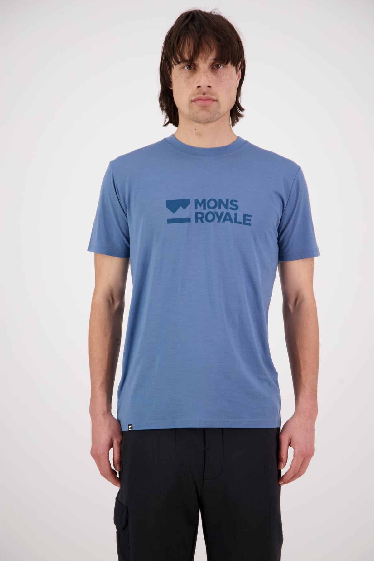 Icon Merino Air-Con T-Shirt - Blue Slate