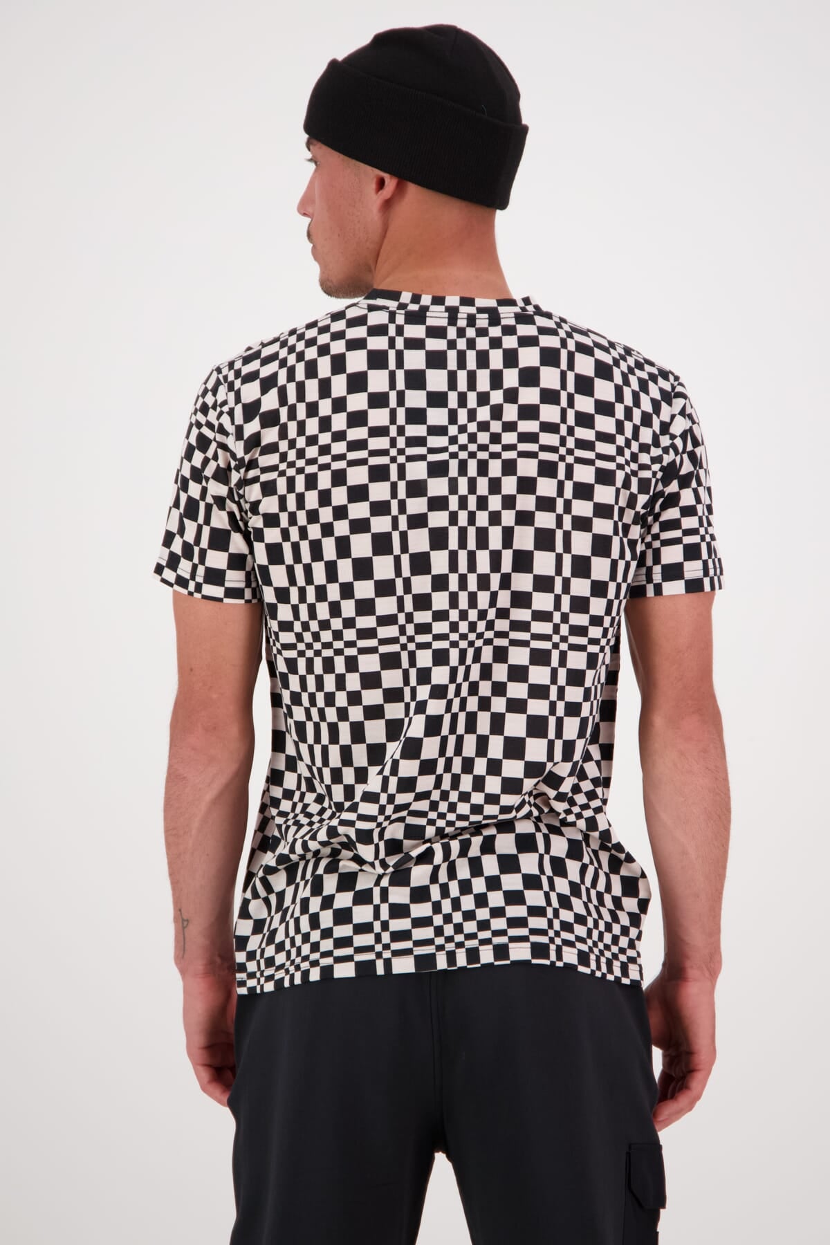Icon Merino Air-Con T-Shirt - Checkers