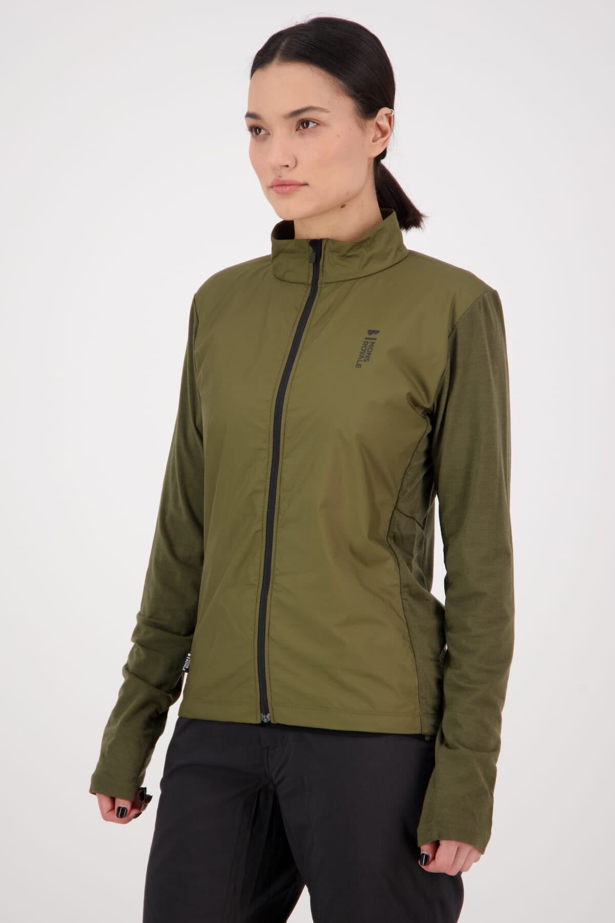 Redwood Merino Air-Con Wind Jersey - Dark Olive