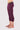 Cascade Merino Flex 3/4 Legging - Wine