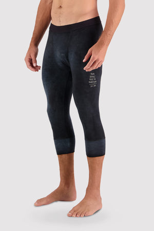 Cascade Merino Flex 3/4 Legging - Storm Wash