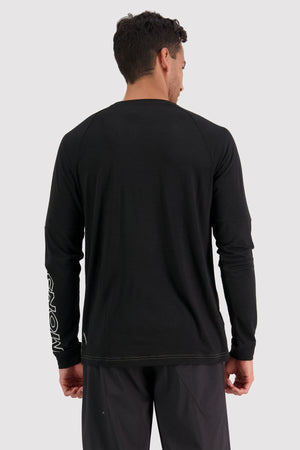 Tarn Merino Shift Wind Jersey - Walnut / Black