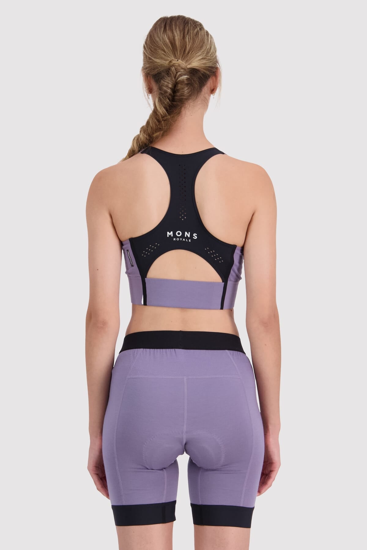 Stratos Merino Shift Sports Bra - Thistle