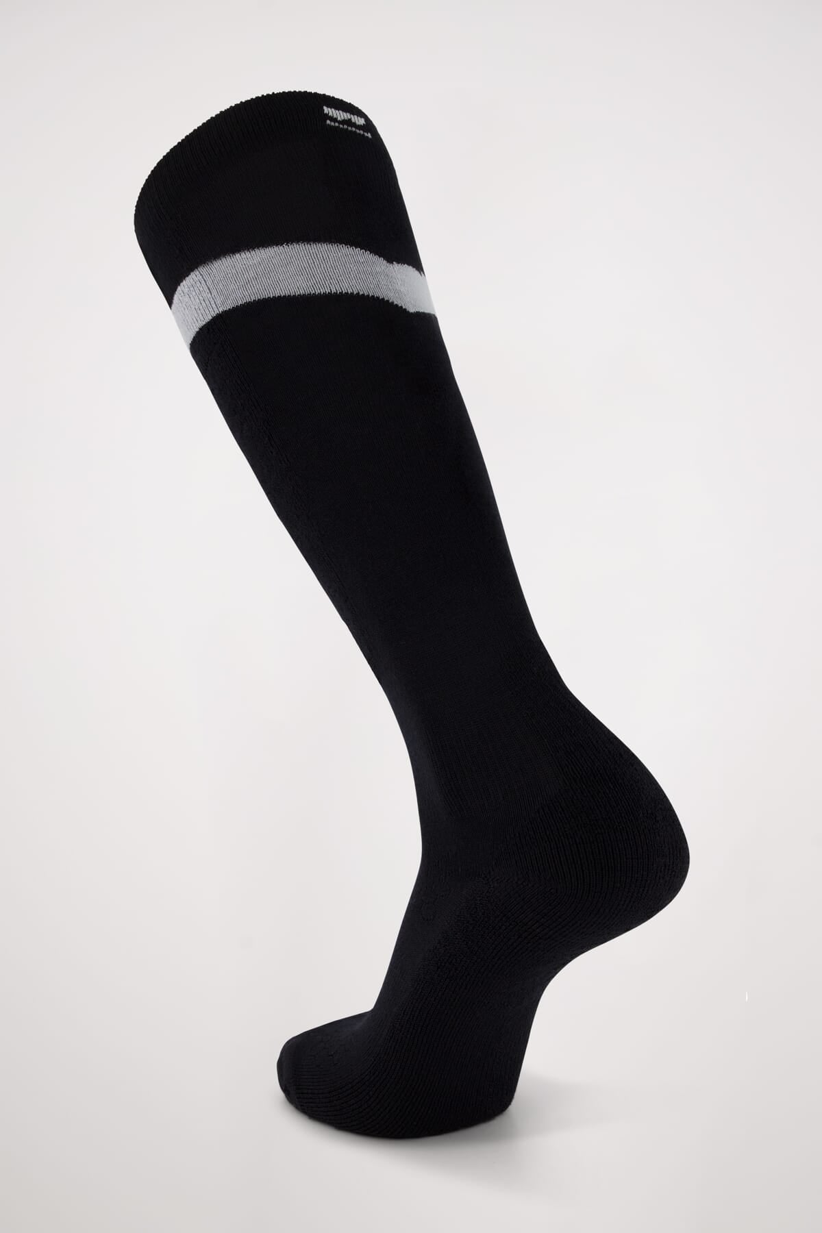 Unisex Ultra Cushion Merino Snow Sock - Black