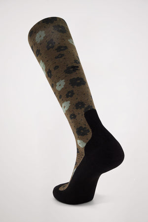 Unisex Atlas Merino Snow Sock - Aoraki Lily