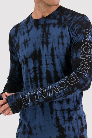 Temple Merino Air-Con LS - Ice Night Tie Dye